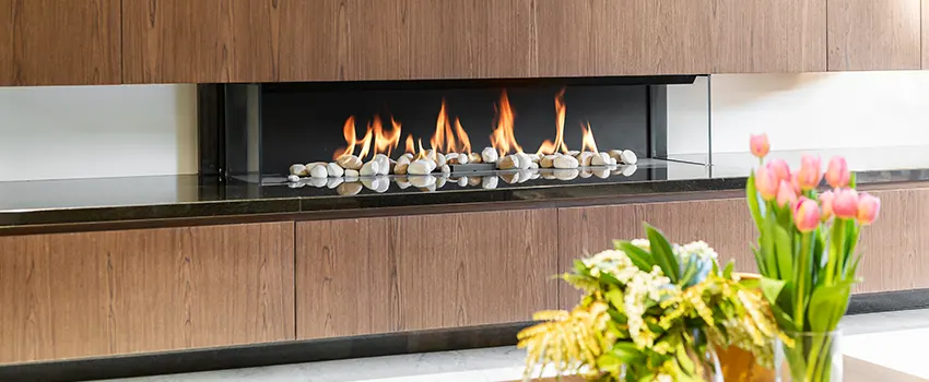 Double-height Fireplace Design Refurbishment in Fremont, Ohio